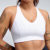 FEMME FATALE RECYCLED Sports Bra White