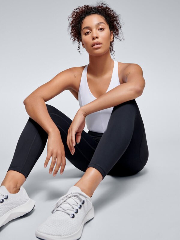 FEMME FATALE RECYCLED Longline Bra White