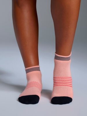 GRIT Ankle Sock Electric Peach