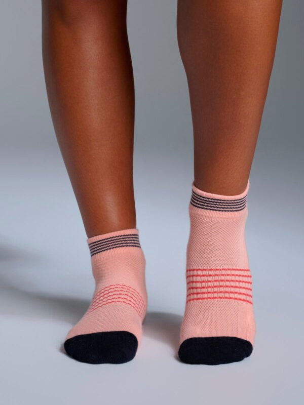 GRIT Ankle Sock Electric Peach