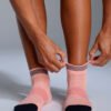 GRIT Ankle Sock Electric Peach