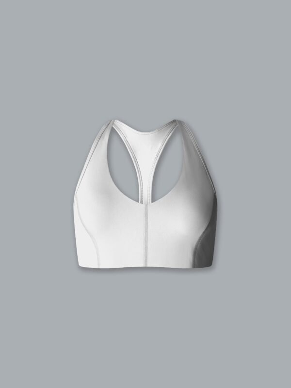 FEMME FATALE RECYCLED Sports Bra White