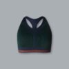 Bra-RenegadeGreen RENEGADE Sports Bra Dark Green Marl