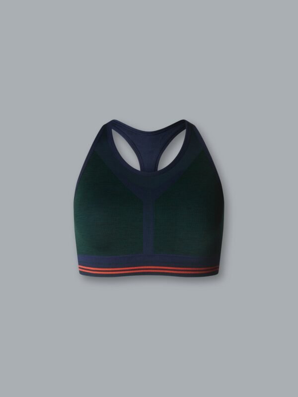 Bra-RenegadeGreen RENEGADE Sports Bra Dark Green Marl