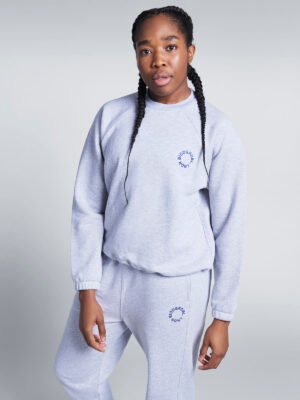 DANNYZUKOORGANICCOTTONSWEATER_GREYMELANGE_01 DANNY ZUKO Sweater Light Grey Marl