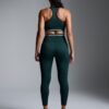 CHISEL LIGHT 7/8 Legging Dark Green Marl