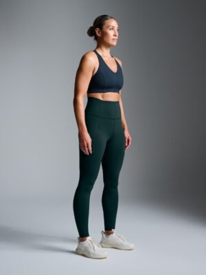 FATAL ATTRACTION 8/8 Super High Rise Legging Dark Green