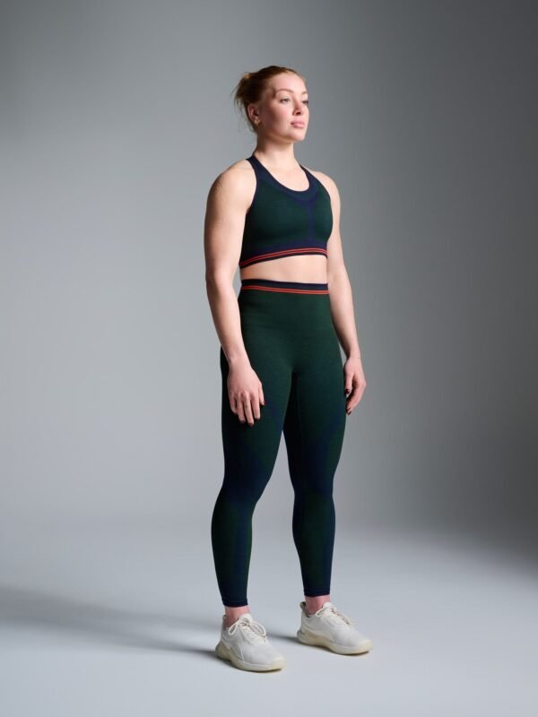 RENEGADE SEAMLESS Legging Dark Green Marl