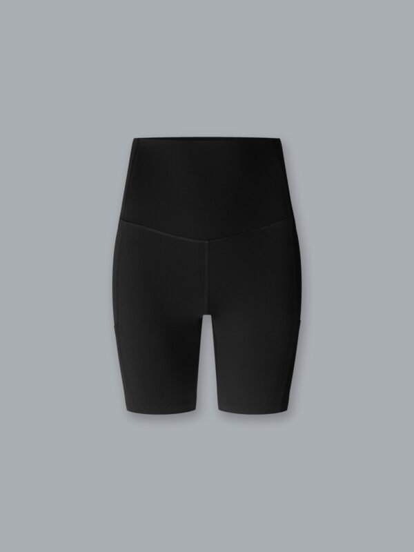 FATAL ATTRACTION 6 Super High Rise Bike Short Black