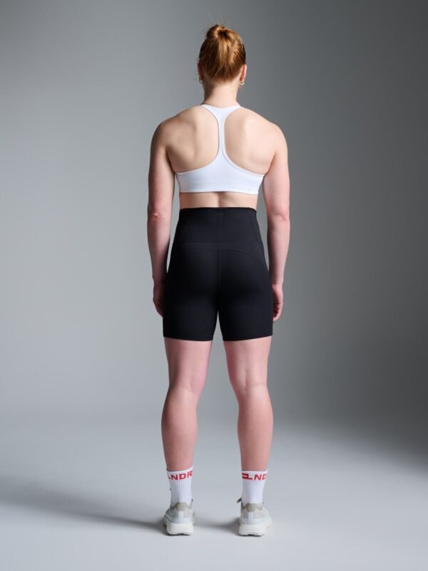 FATAL ATTRACTION 6 Super High Rise Bike Short Black