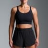 FLY RUN Recycled Short Black