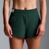 FLY RUN Recycled Short Dark Green