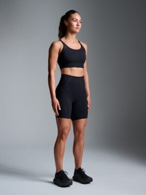 LIMITLESS 7.5 Super High Rise Bike Short Black