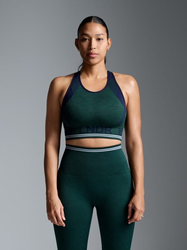 AERO DYNAMIC Sports Bra Dark Green Marl