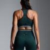 AERO DYNAMIC Sports Bra Dark Green Marl