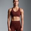 FEMME FATALE Sports Bra Rust