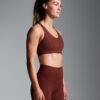 FEMME FATALE Sports Bra Rust
