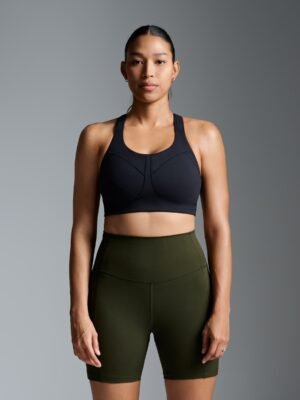 LOCKED + LOADED Sports Bra Black