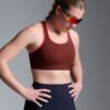 LOCKED + LOADED Sports Bra Rust