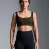 OBSESSION Sports Bra Olive