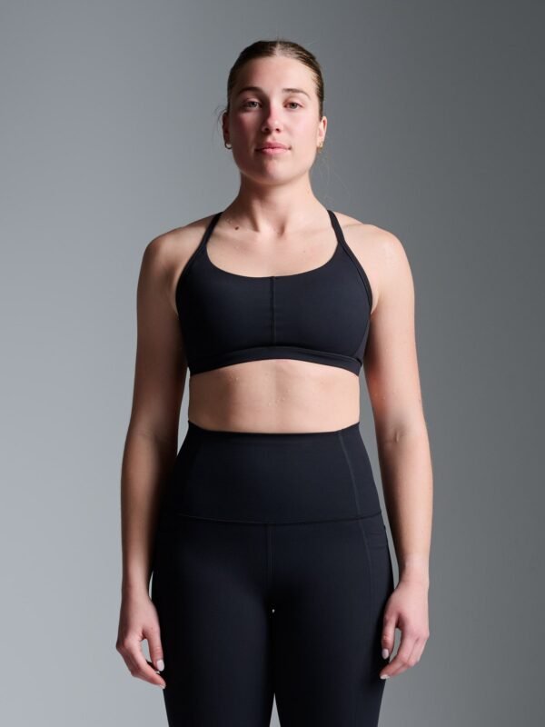 FATAL ATTRACTION PADDED Sports Bra Black