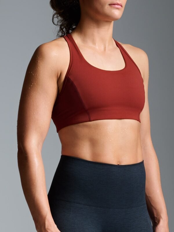 FATAL ATTRACTION Sports Bra Rust