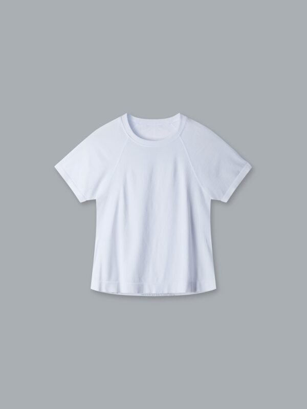 Top-HereTodayCroppedTeeWhite HERE TODAY Cropped Tee White