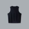 HERE TODAY Cropped Tank Black