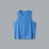 HERE TODAY Cropped Tank Blue