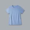 Top-HereTodayTeeBlueMarl HERE TODAY MELANGE Short Sleeve Tee Blue Marl