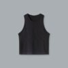POWER CROP Tank Black