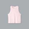 POWER CROP Tank Electric Peach