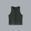 POWER CROP Tank Olive