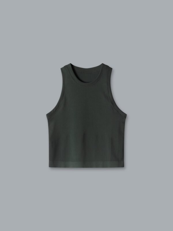 POWER CROP Tank Olive