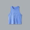 Top-PowerCropVibrantBlue POWER CROP Tank Vibrant Blue