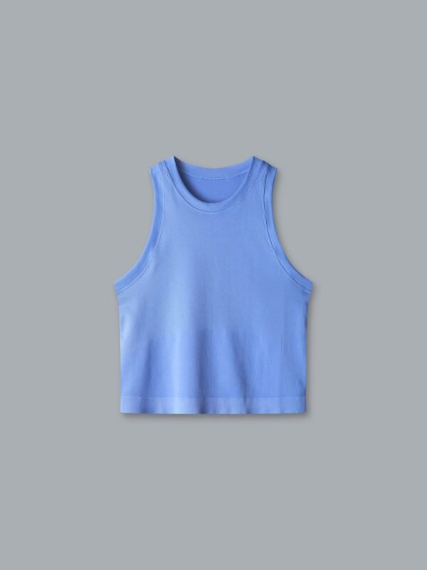 Top-PowerCropVibrantBlue POWER CROP Tank Vibrant Blue