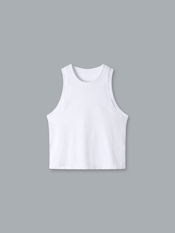 POWER CROP Tank White