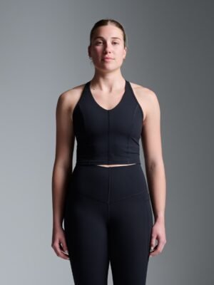 FEMME FATALE Longline Bra Black