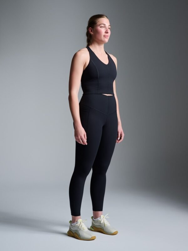 FEMME FATALE Longline Bra Black