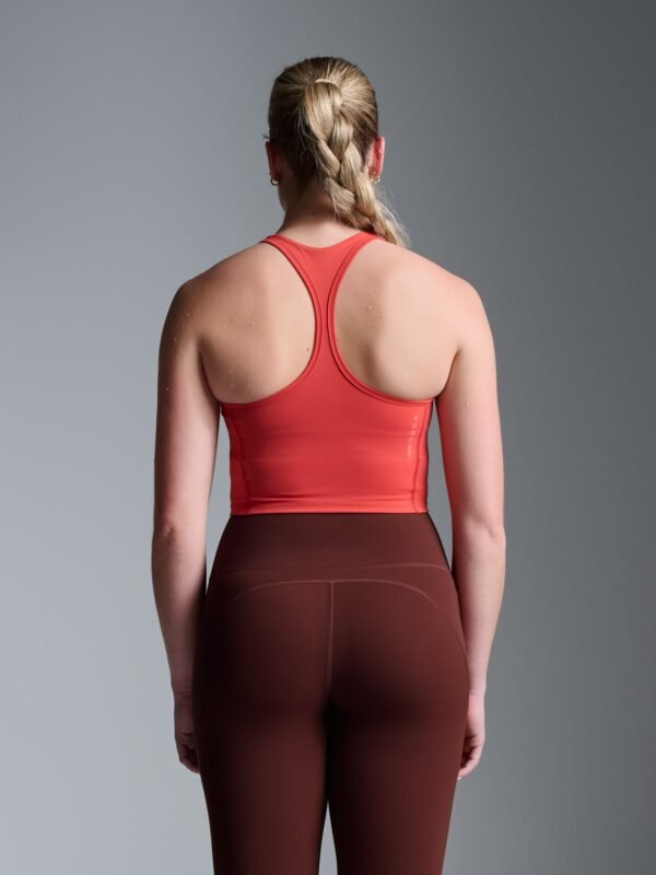 FEMME FATALE Longline Bra Retro Red