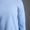 HERE TODAY MELANGE Cropped Long Sleeve Tee Blue Marl