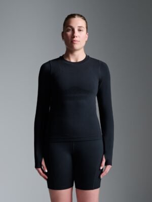 HERE TODAY Long Sleeve Tee Black