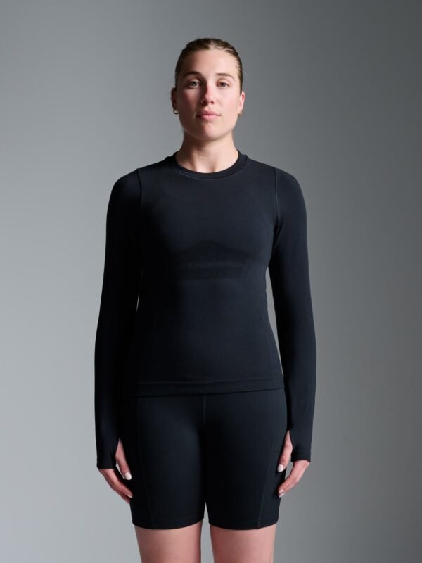 HERE TODAY Long Sleeve Tee Black