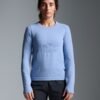 HERE TODAY MELANGE Long Sleeve Tee Blue Marl