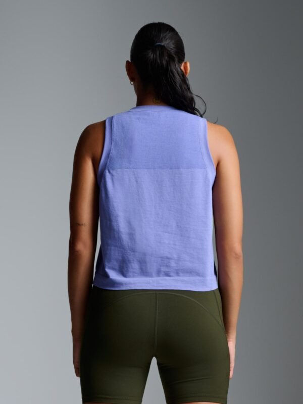 HERE TODAY Cropped Tank Blue Violet