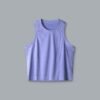 HERE TODAY Cropped Tank Blue Violet