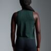 HERE TODAY Cropped Tank Dark Green