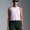 HERE TODAY Cropped Tank Lilac