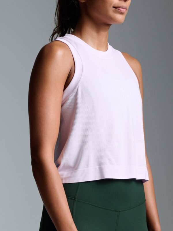 HERE TODAY Cropped Tank Lilac