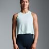 HERE TODAY Cropped Tank Mint